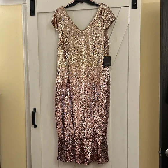 marina gold dress Marina Dress – nooki design main image 1
